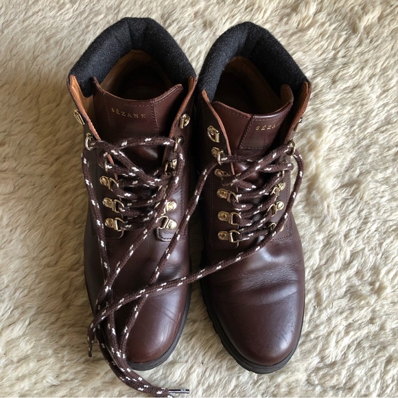 Sezane Raphael Leather Boots - Picture 7 of 16